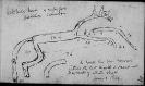 White Horse Uffington drawn by ?Pitt-Rivers, National Archives, Pitt-Rivers notebooks WOR14 page 122
