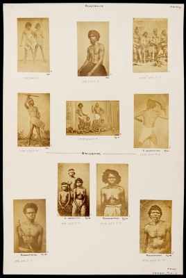 Pitt Rivers Museum card of photographs 1998.249.5