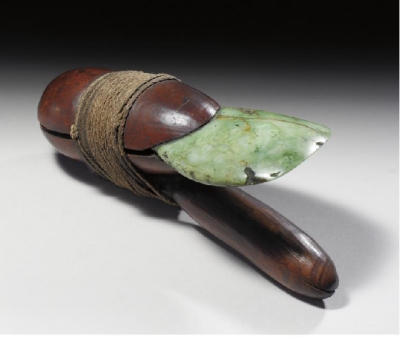 Adze sold by Sotheby 2006, said to have been owned by Pitt-Rivers