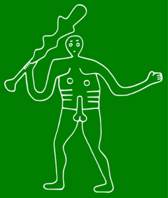 Cerne Abbas figure taken from the wikipedia site