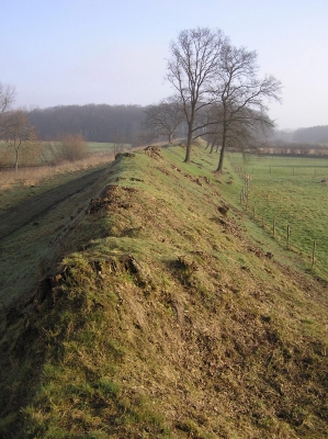 The Danevirke earthwork in southern Schleswig. Photograph by Joachim Müllerchen, 2007