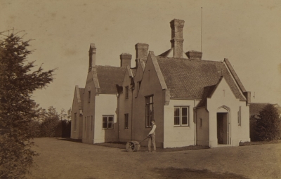 Farnham Museum from the Pitt-Rivers' family photograph albums, before 1900