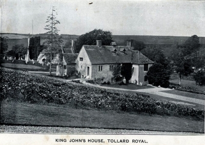 King John's House from the Pitt-Rivers Guide