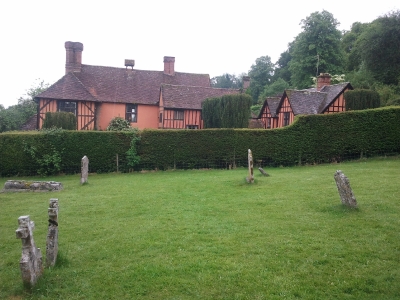 King John's House June 2012 from Tollard Royal churchyard Photo: Lee McKenzie