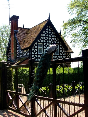 Lodge, Larmer Gardens, May 2012 [Photo by H. Davison]