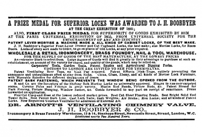 Boobbyer advertisement