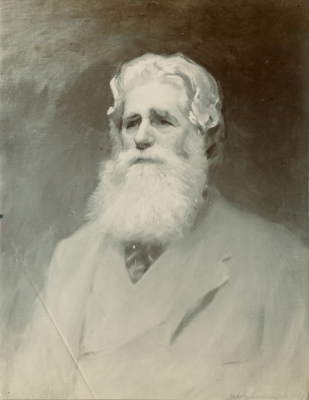 Pitt-Rivers portrait by Frederick Beaumont in 1897, photographed by H.StG. Gray 2002.73.1
