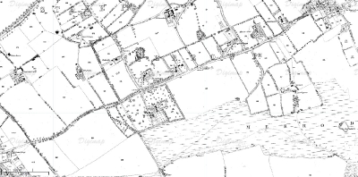 Uplands from 1870s map on AncientRoam